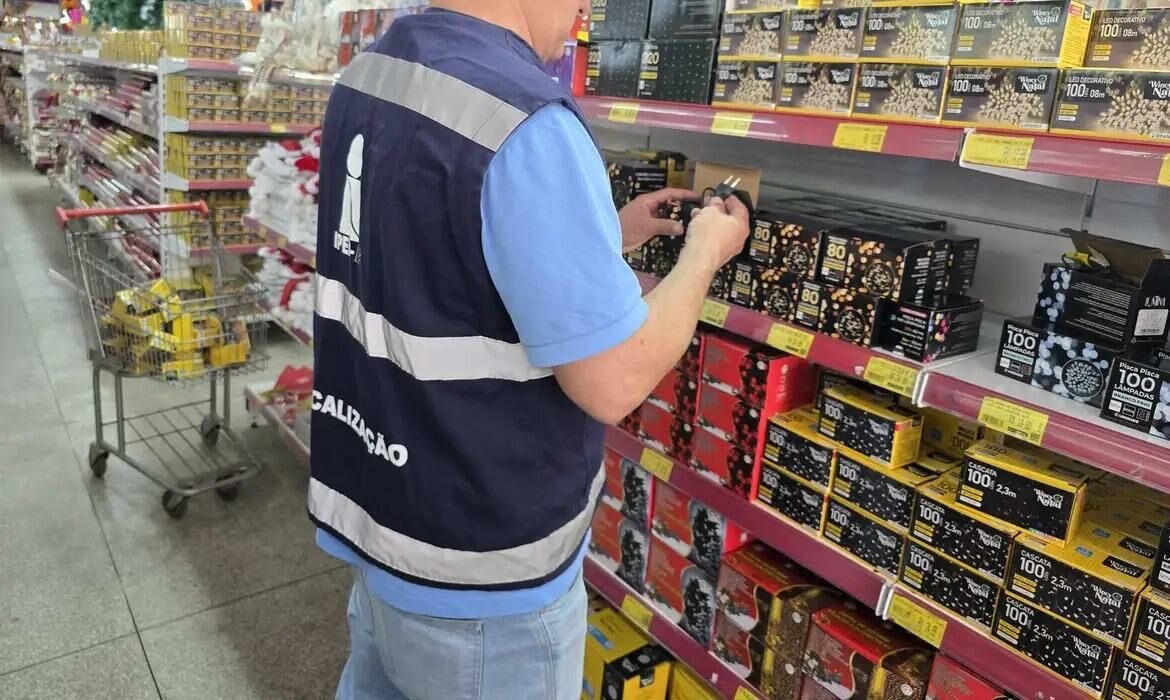 Imagem de compartilhamento para o artigo Operação Natal Seguro identifica mais de 90 mil produtos irregulares e alerta consumidores da MS Todo dia